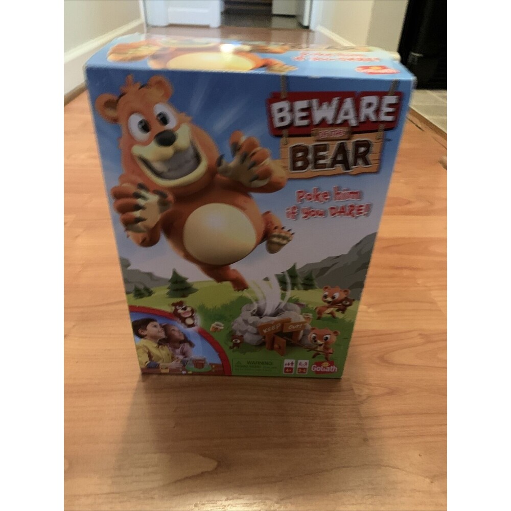 Beware of The Bear Poke The Bear Poke Him If You Dare Goliath Game